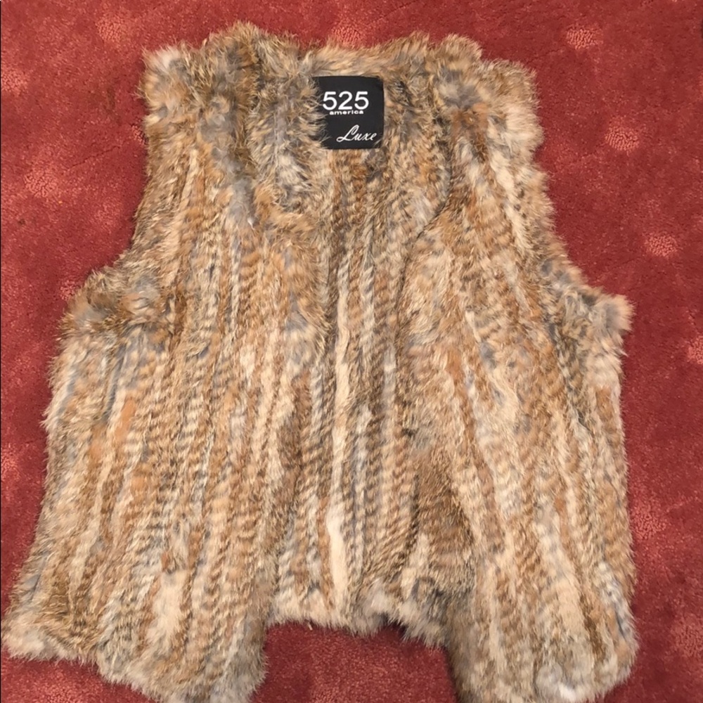 Rabbit Fur Vest